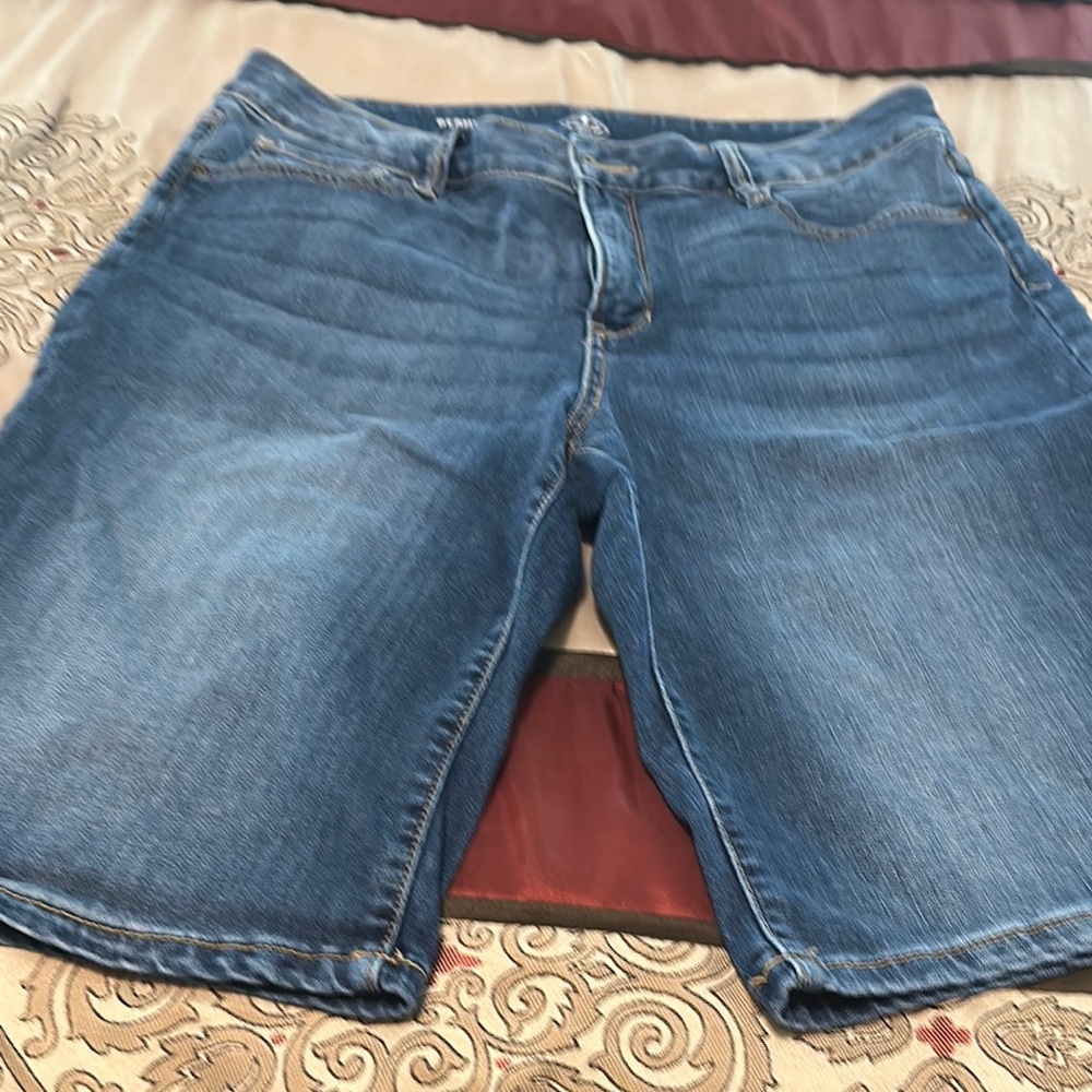 Women St. John’s Bay  Blue Denim Shorts